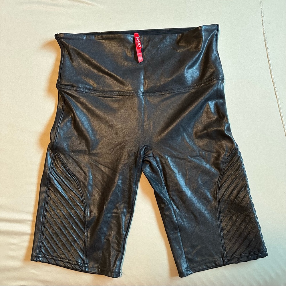 Spanx Pleather Shorts